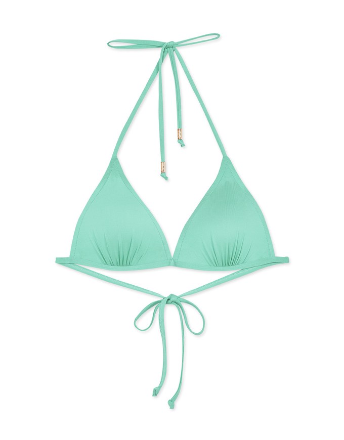 Plain Single Tie Strap Bikini Top (Thick Padded)