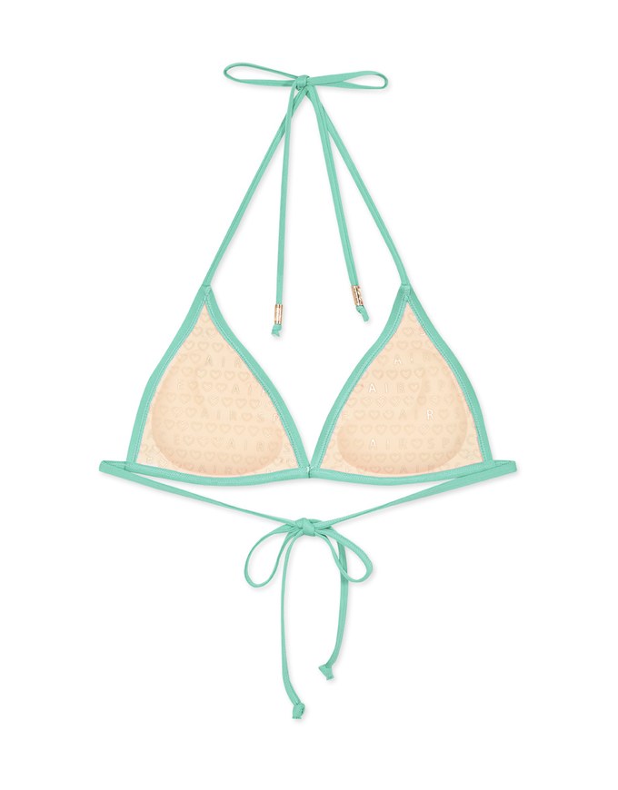 Plain Single Tie Strap Bikini Top (Thick Padded)