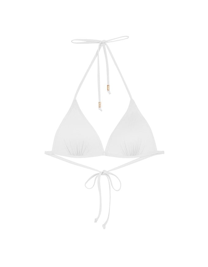 Plain Single Tie Strap Bikini Top (Thick Padded)