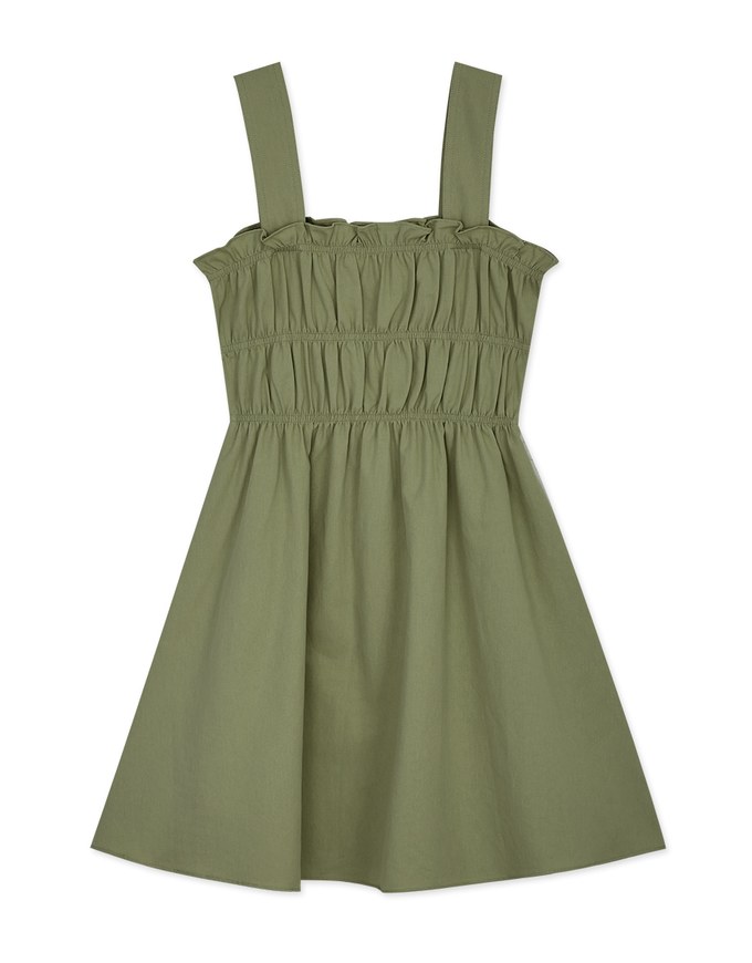 Sweetie Ruffle Thick Strap Dress