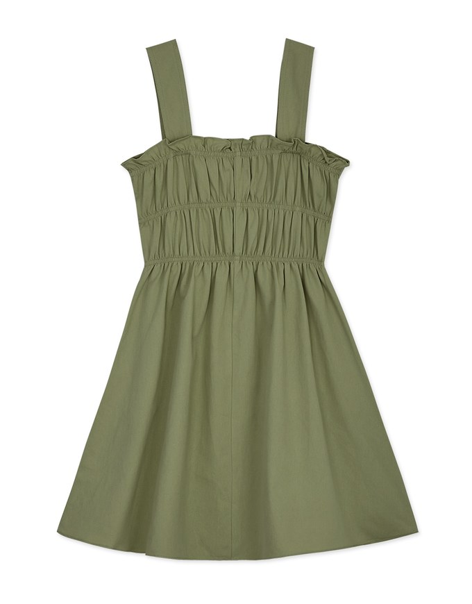 Sweetie Ruffle Thick Strap Dress