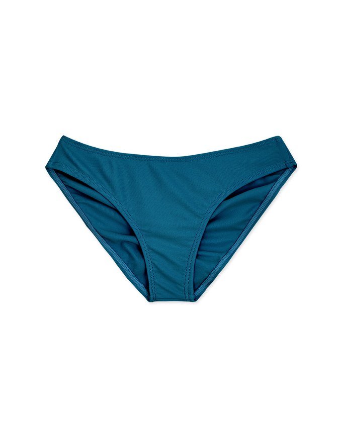 Plain Ruched Back Bikini Bottom