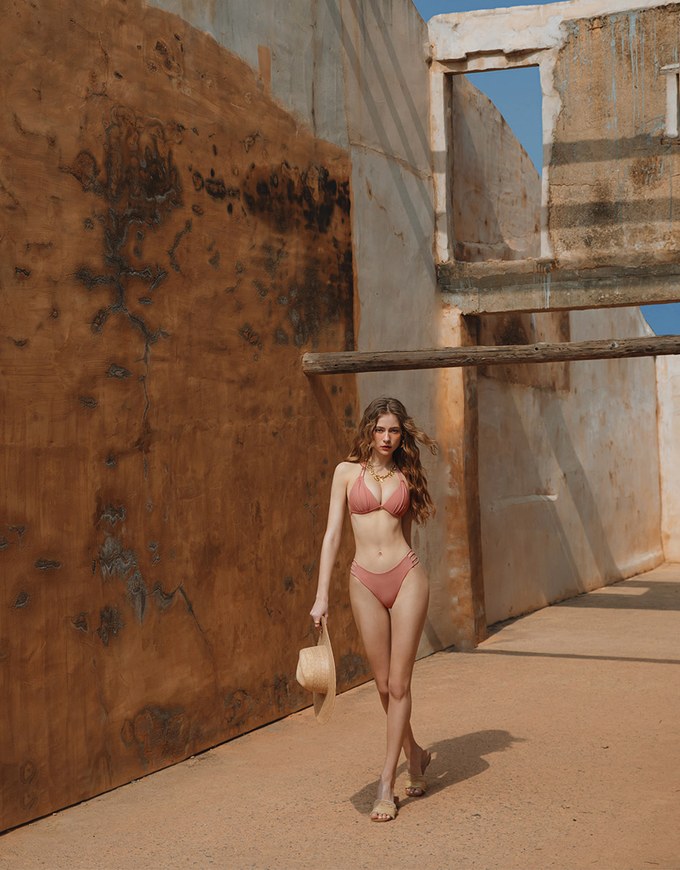 3Way Dual-Strap Bikini Top (Lightly Padded)
