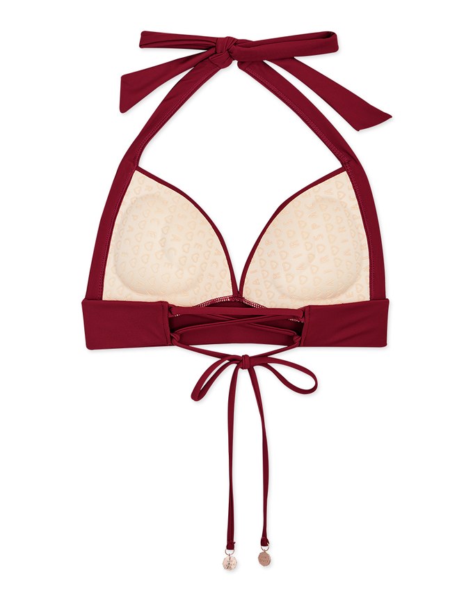 Ultra Coverage Widened Band Bikini Top (Lightly Padded & Thick Straps)