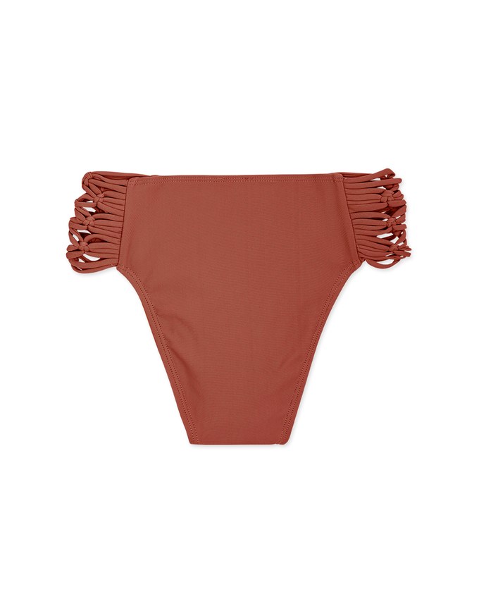Enhanced Side Strappy Bikini Bottom
