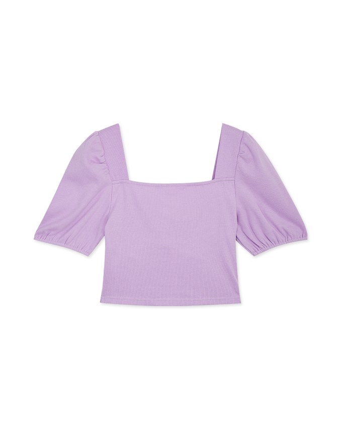 Stylish Front-Knot Crop Top