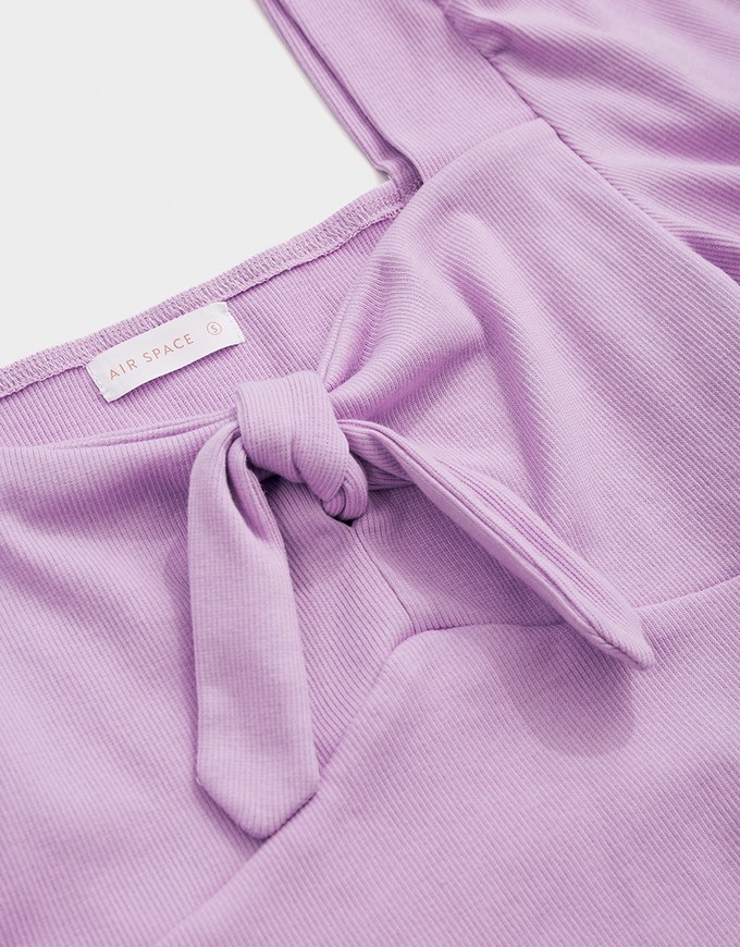 Stylish Front-Knot Crop Top
