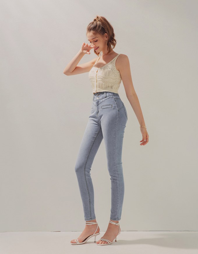 Tall Girl- Breezy Cooling No Filter Denim Pants