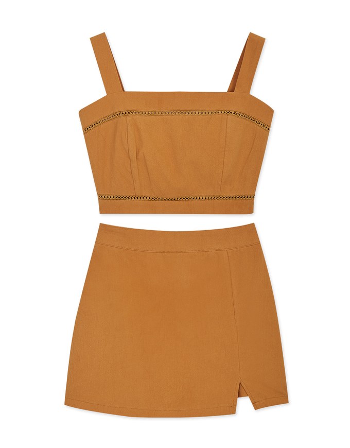 Sassy Tank Top & Skort Set Wear