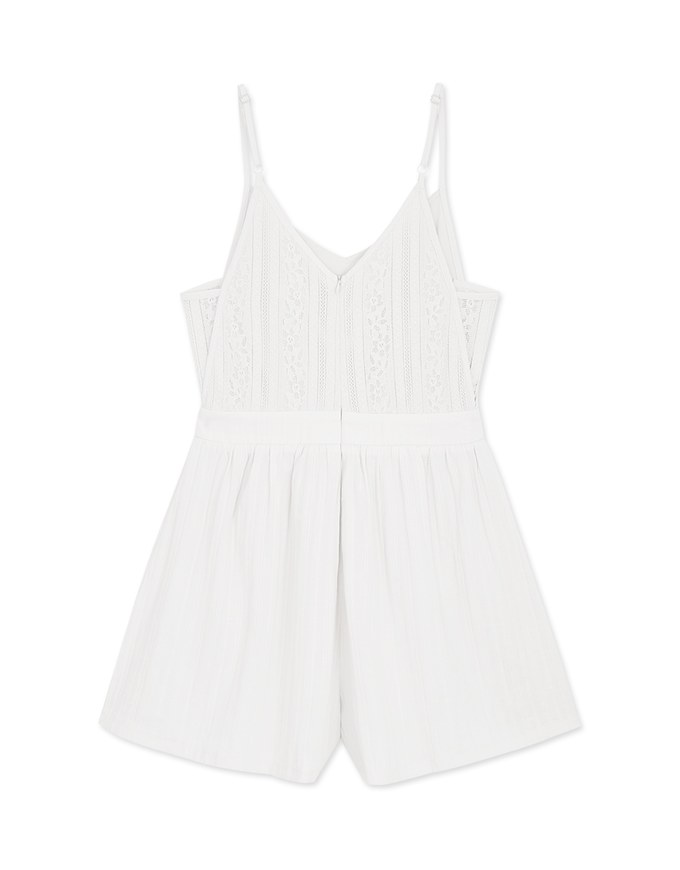 Très Chic Broderie Anglaise Playsuit
