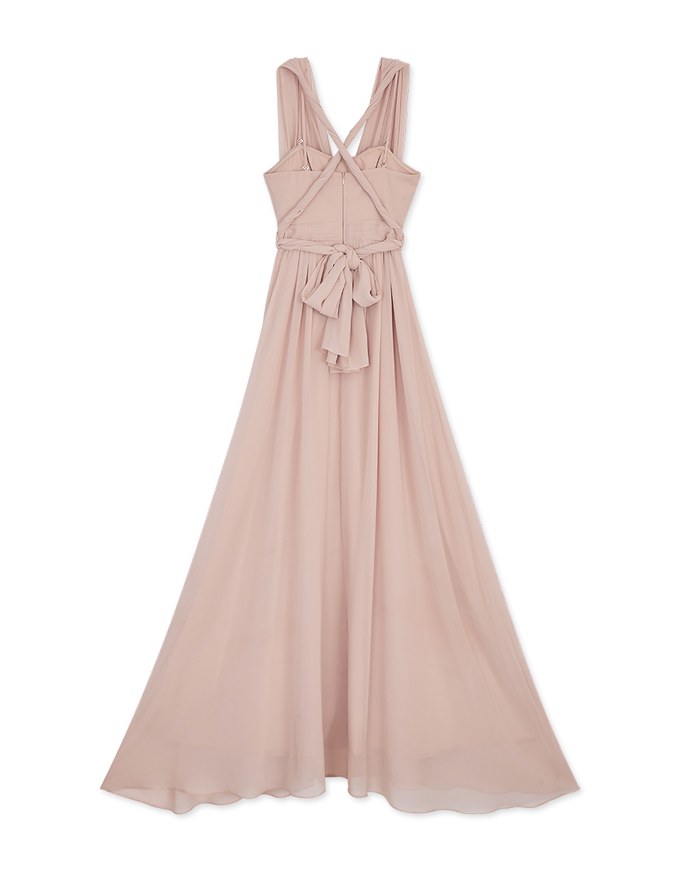 Classic Convertible Infinity Dress (With Sewn-In Paddings)