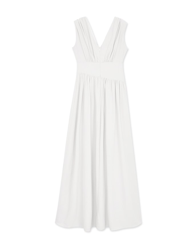 Classy Grecian Maxi Dress (With Sewn-In Paddings)