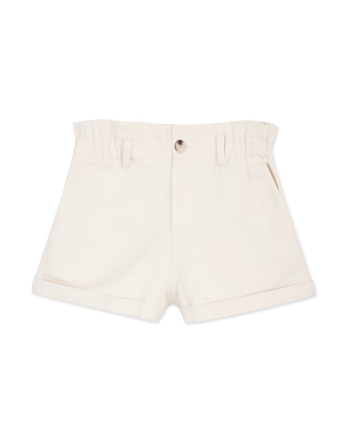 Twill Turn-Up Shorts