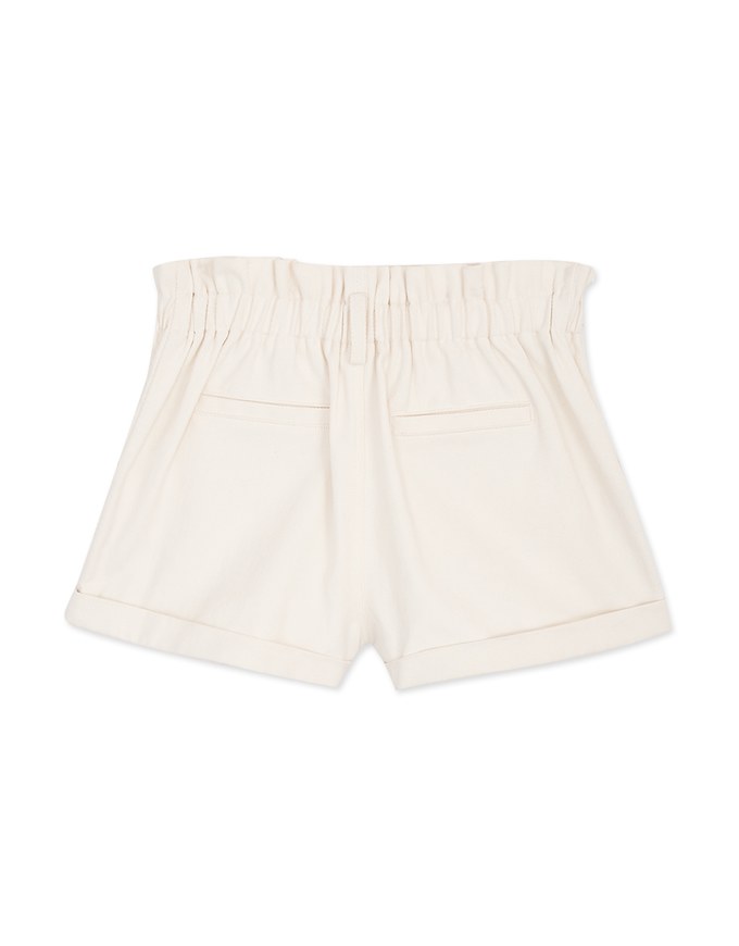 Twill Turn-Up Shorts
