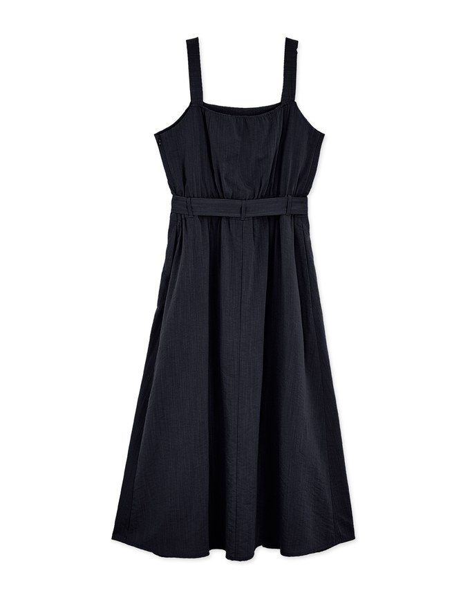 Maxi Skirt Overlay Playsuit (With Belt)