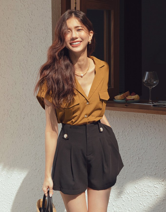 Modern Twist Batwing Blouse