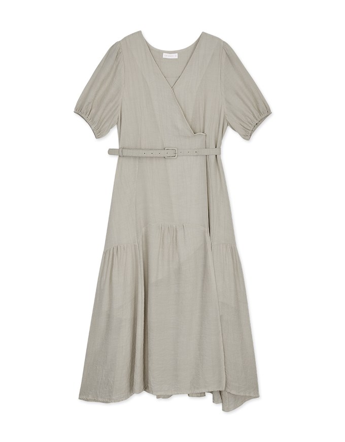 Classy Wrap Dress (With Belt)