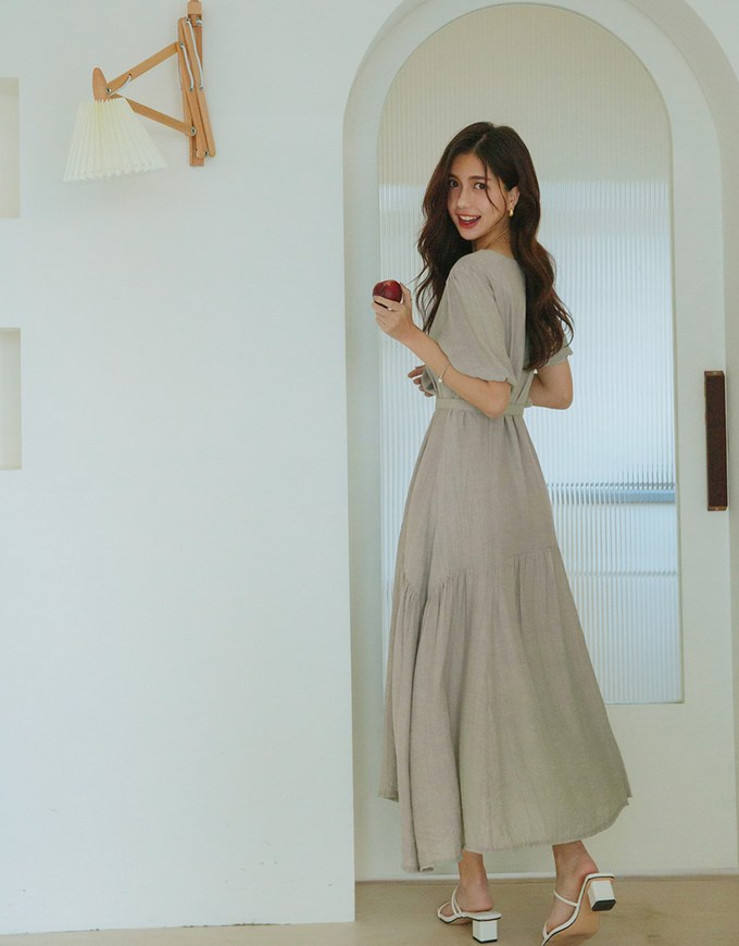 Classy Wrap Dress (With Belt)
