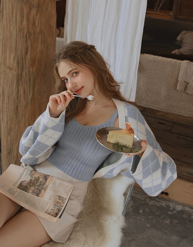 Casual Comfort Crop Knit Tank Top Set