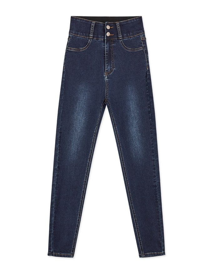 No Filter Shape-Up Slimming Skinny-Fit Denim Pants 2.0 (With Butt Padding)