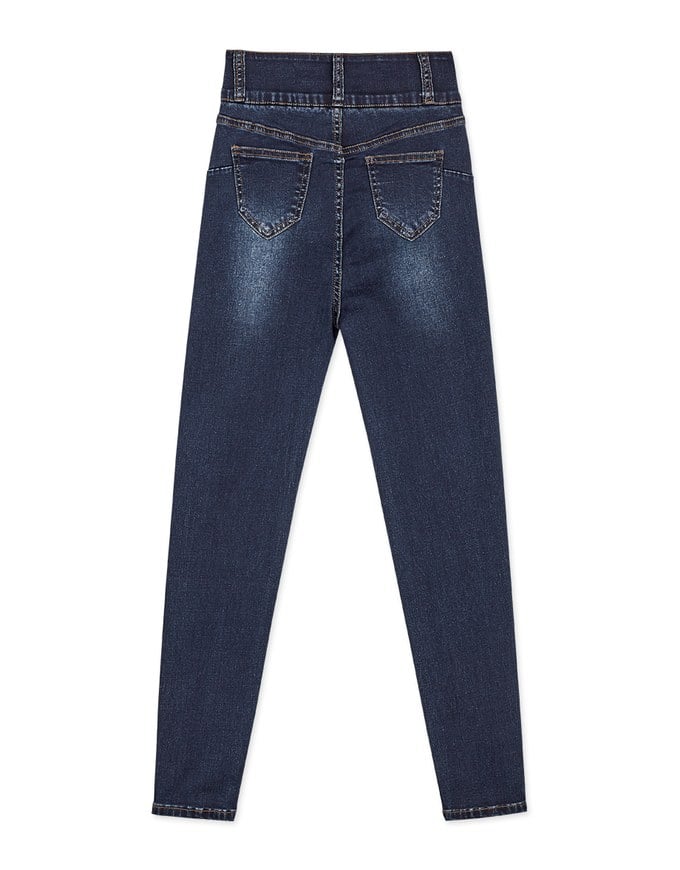 No Filter Shape-Up Slimming Skinny-Fit Denim Pants 2.0 (With Butt Padding)