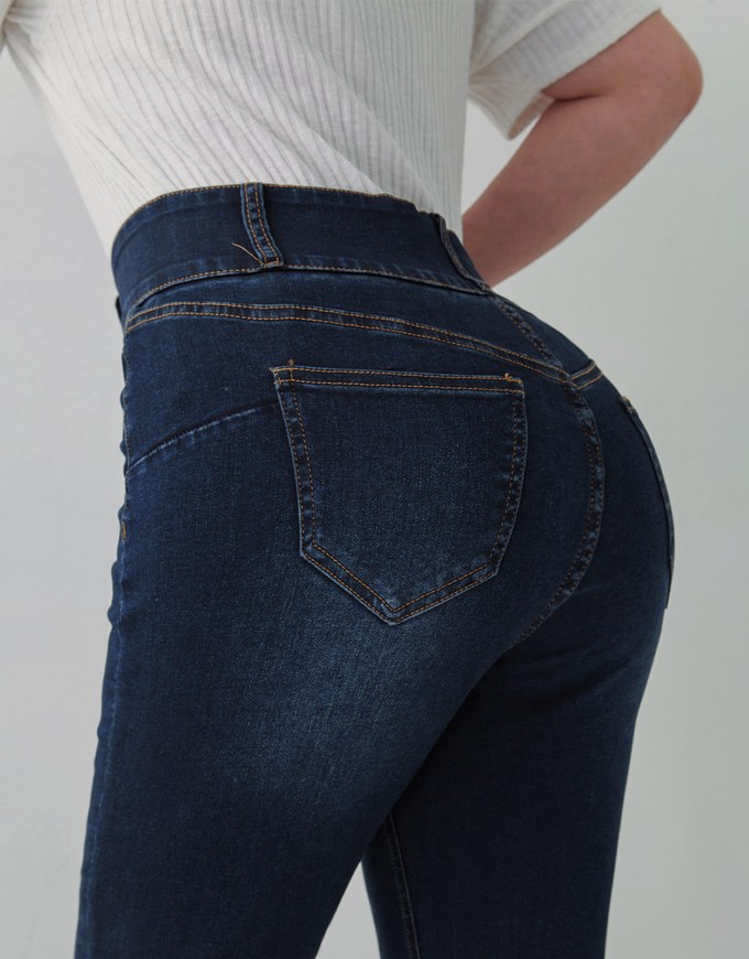 No Filter Shape-Up Slimming Skinny-Fit Denim Pants 2.0 (With Butt Padding)