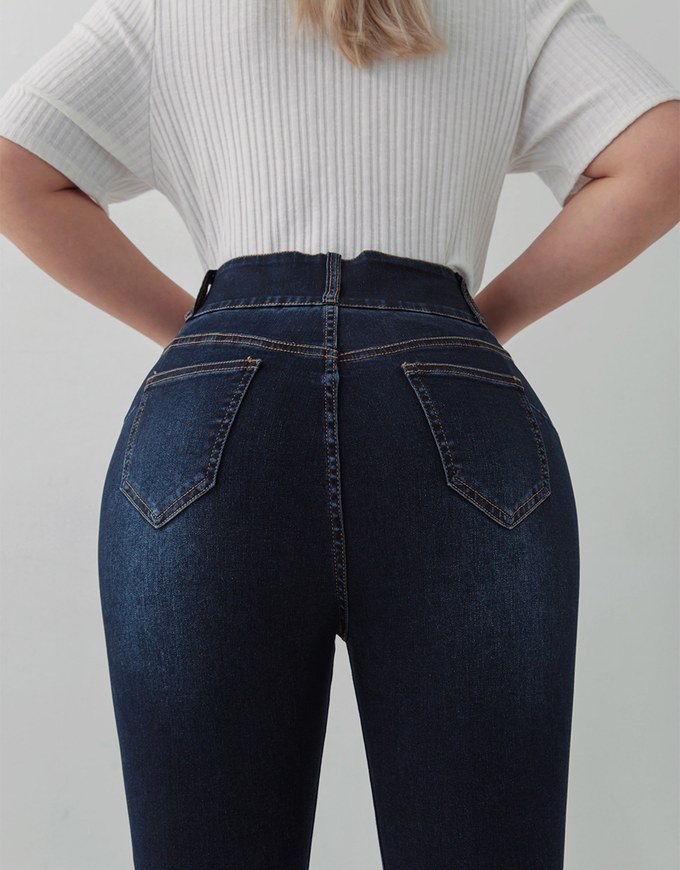 No Filter Shape-Up Slimming Skinny-Fit Denim Pants 2.0 (With Butt Padding)