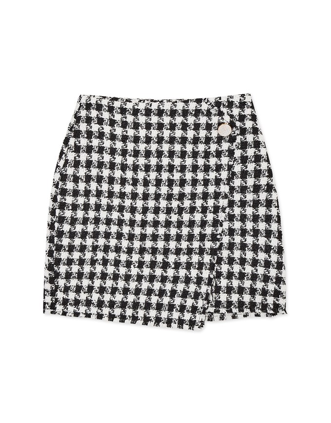 Modern Twist Woleen Gigham Skort