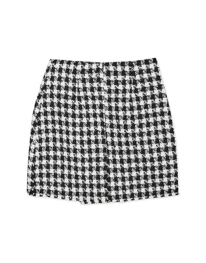 Modern Twist Woleen Gigham Skort