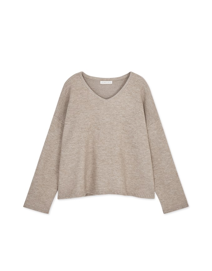 Soft Grunge Pastel Loose Knit Top