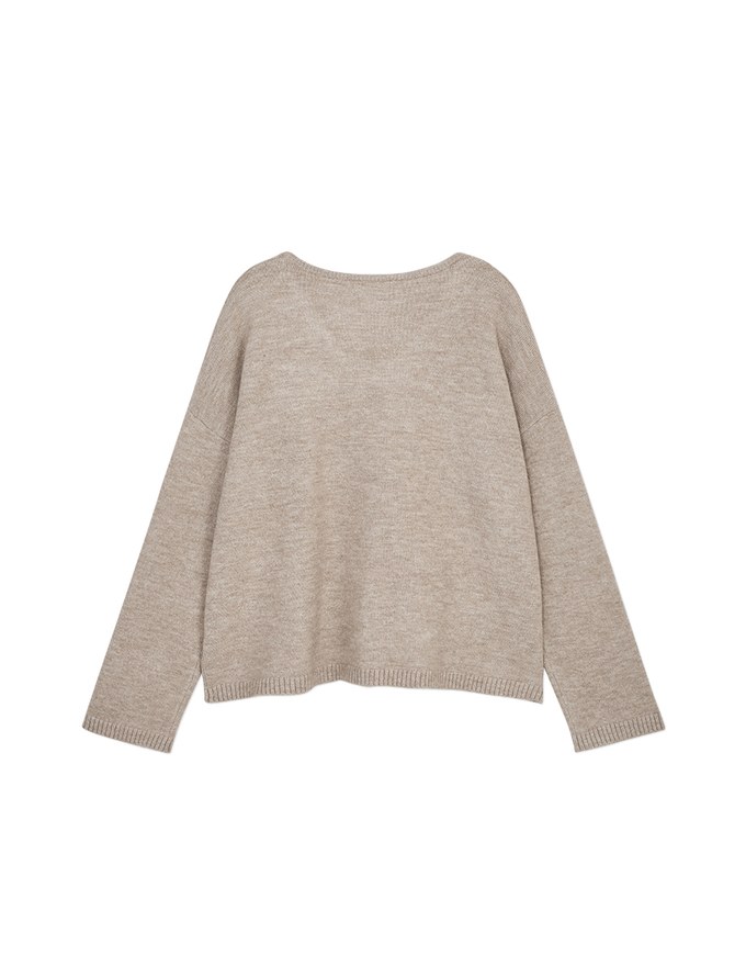 Soft Grunge Pastel Loose Knit Top