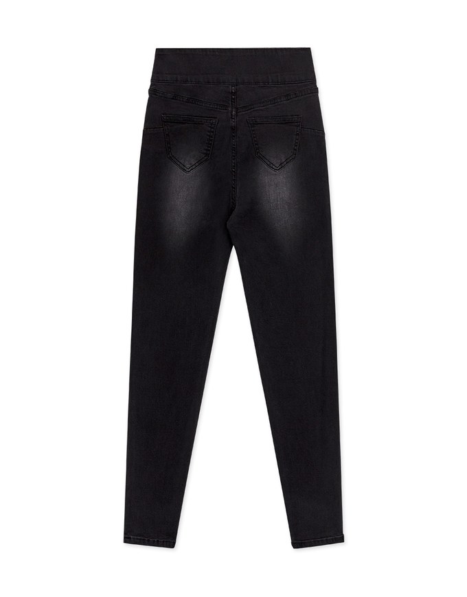 Petite Girl- No Filter Snatched West Shape-Up Slimming Skinny-Fit Denim Pants 3.0