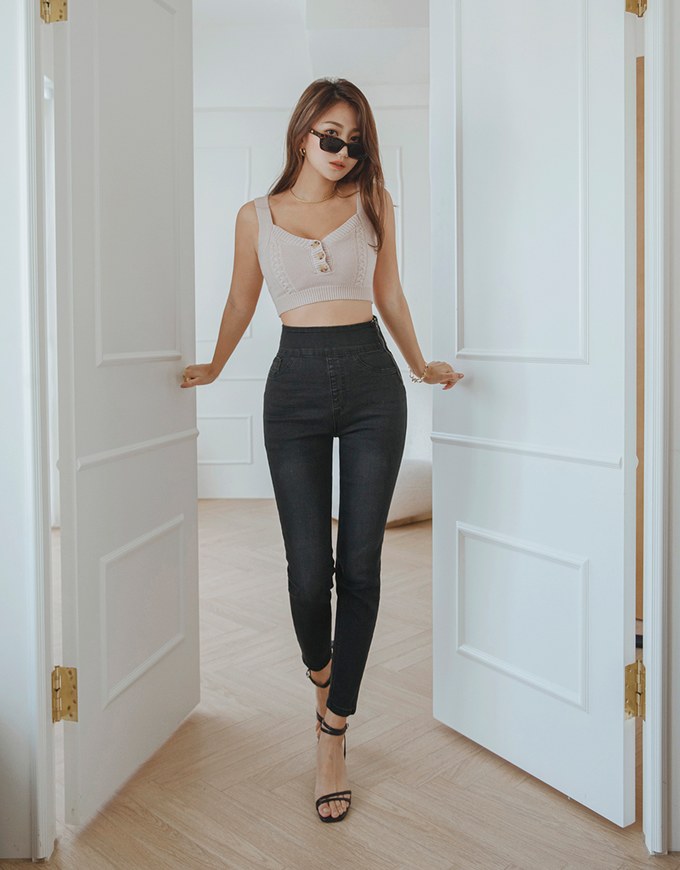 Petite Girl- No Filter Snatched West Shape-Up Slimming Skinny-Fit Denim Pants 3.0