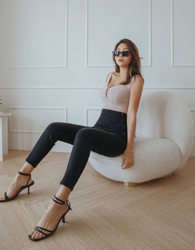 Petite Girl- No Filter Snatched West Shape-Up Slimming Skinny-Fit Denim Pants 3.0