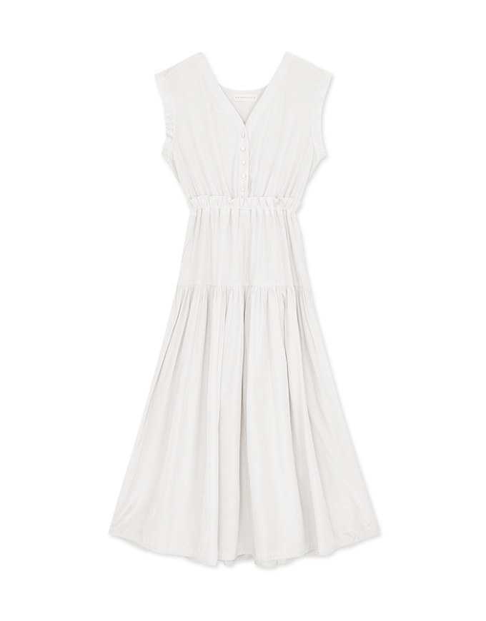 Celestial Fairy Sleeveless Splice Maxi Dress