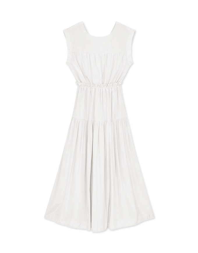Celestial Fairy Sleeveless Splice Maxi Dress