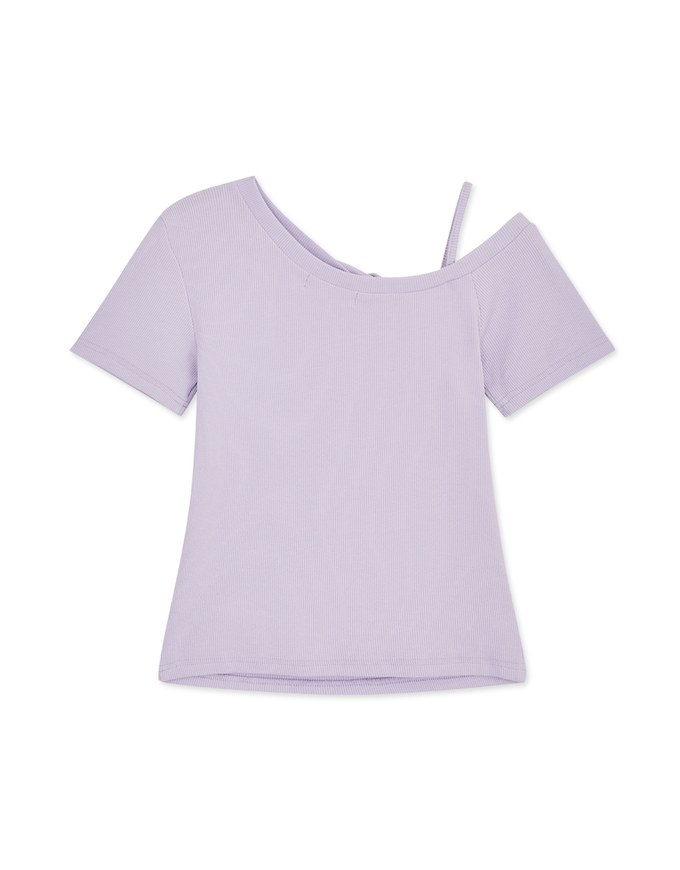 Fake Two-Piece Twisted Design Knit Top