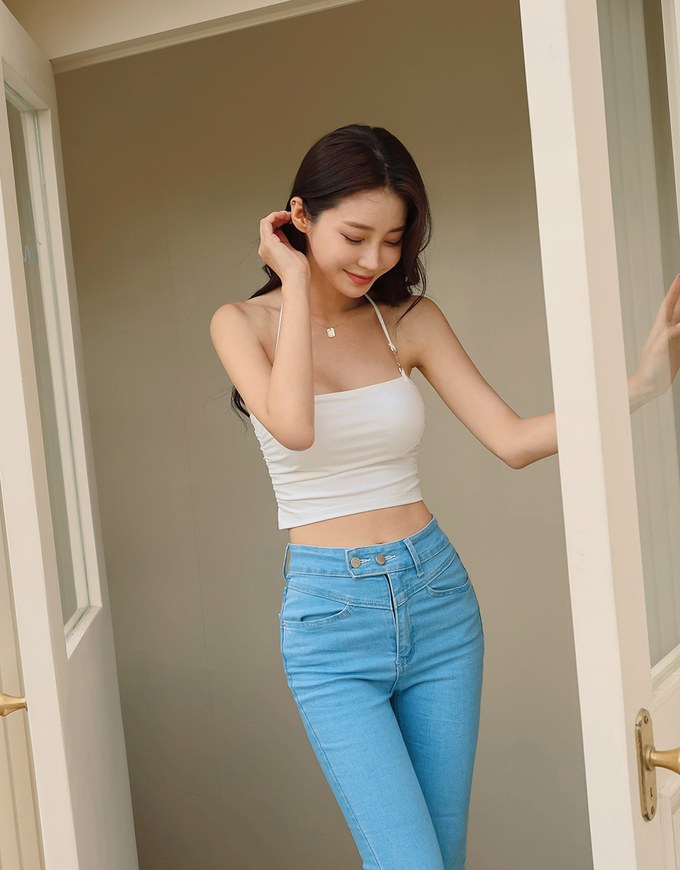 【Air 2.0】Cooling Halter Bra Top ( With Padding)