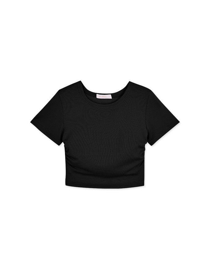Fantastially Busty Short-Sleeved Bra Top
