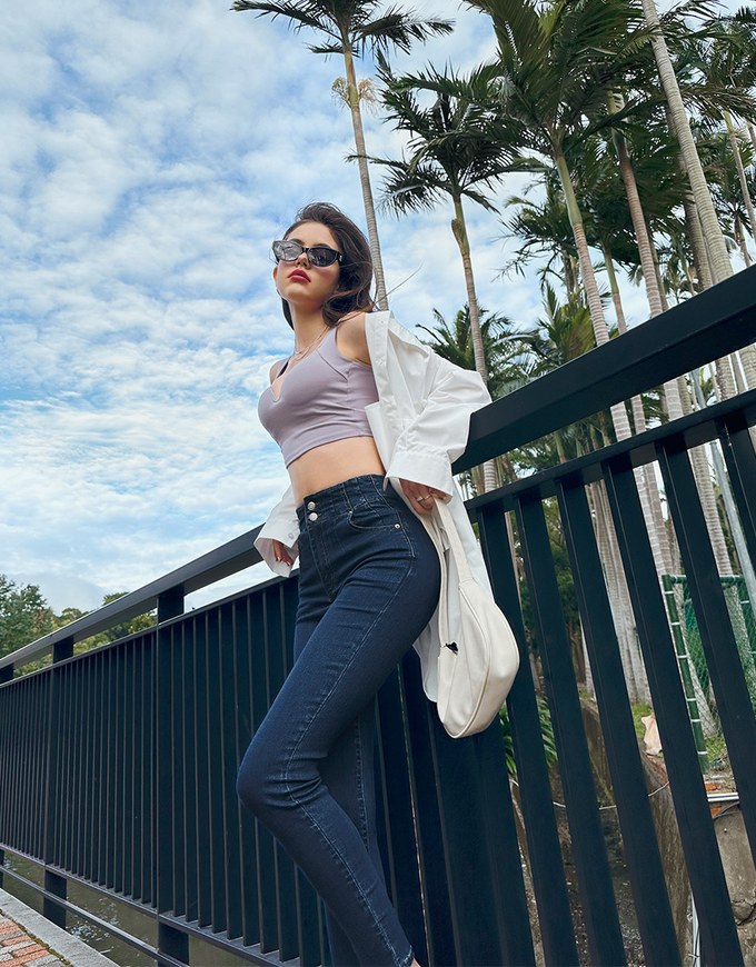 No Filter Slim Fit Denim Pants