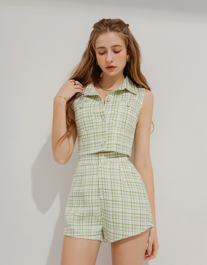 Chic Tweed Shorts
