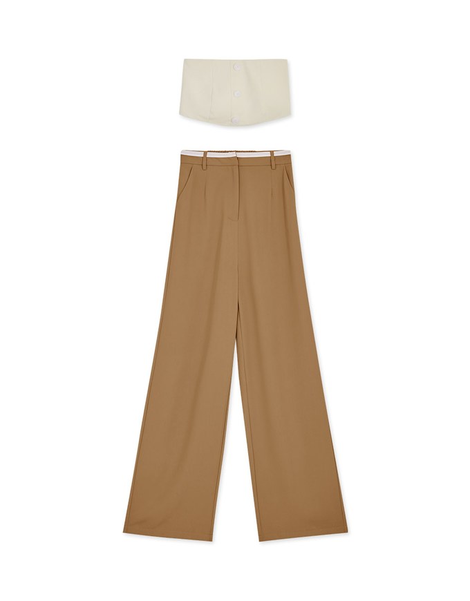 Edgy Smart Suit And Trousers Set (With Padding)