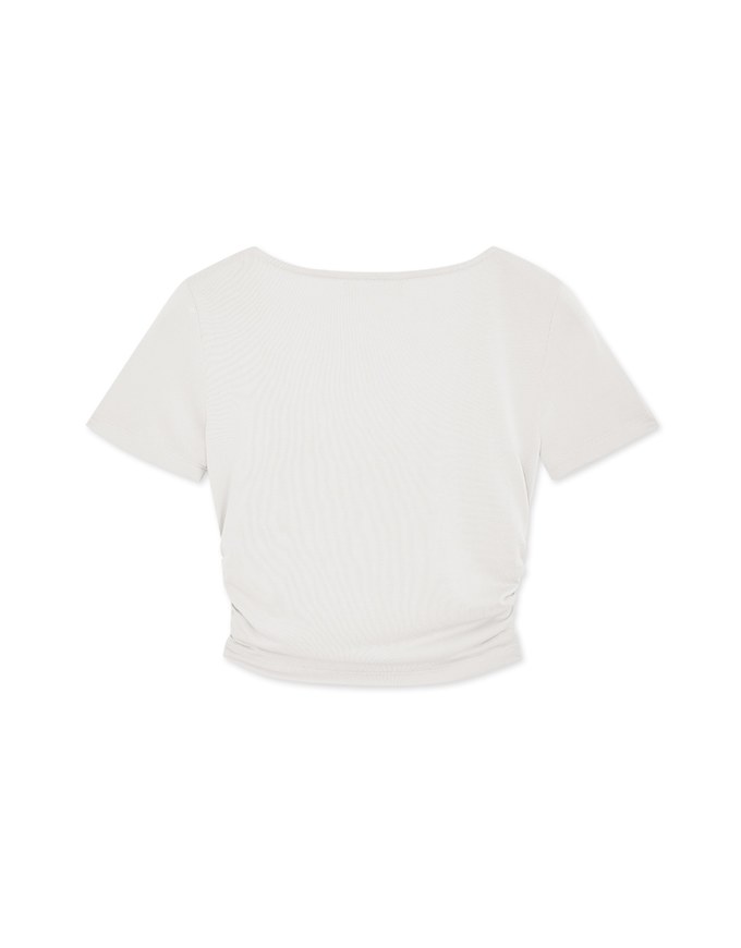 Breezy Cool Side Scrunch Top