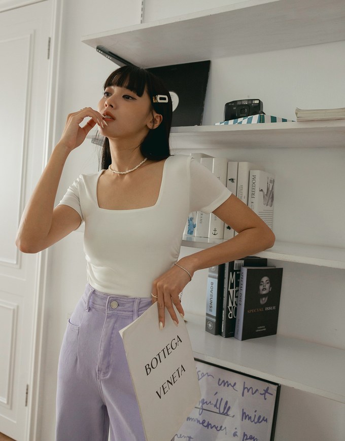 Breezy Cool Side Scrunch Top