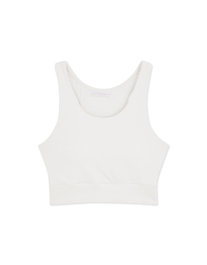 【Air 2.0】Cooling Hollowed Back Tank Bra Top ( With Padding)