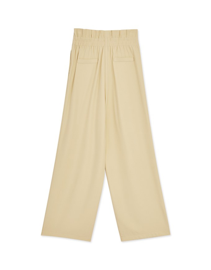 Wide Waist Pleated Bottoms