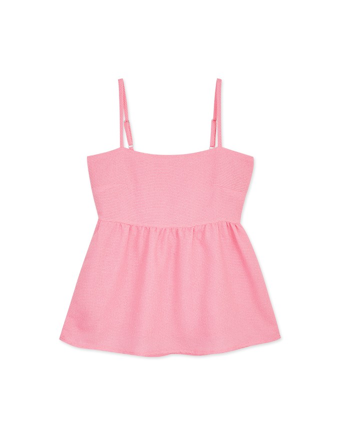 Flowy Flared Knit Cami Top
