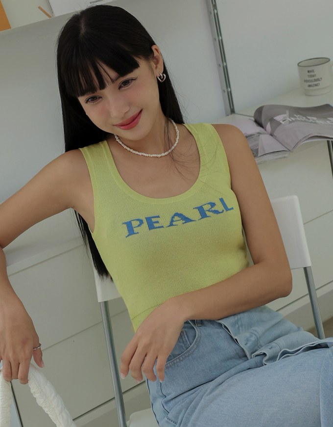 PEARL Knit Tank Top