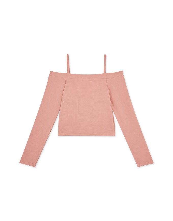 Plain Off-Shoulder Top