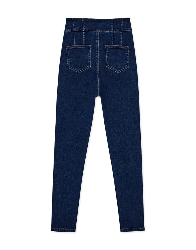 Mermaid Waistline Denim Jeans
